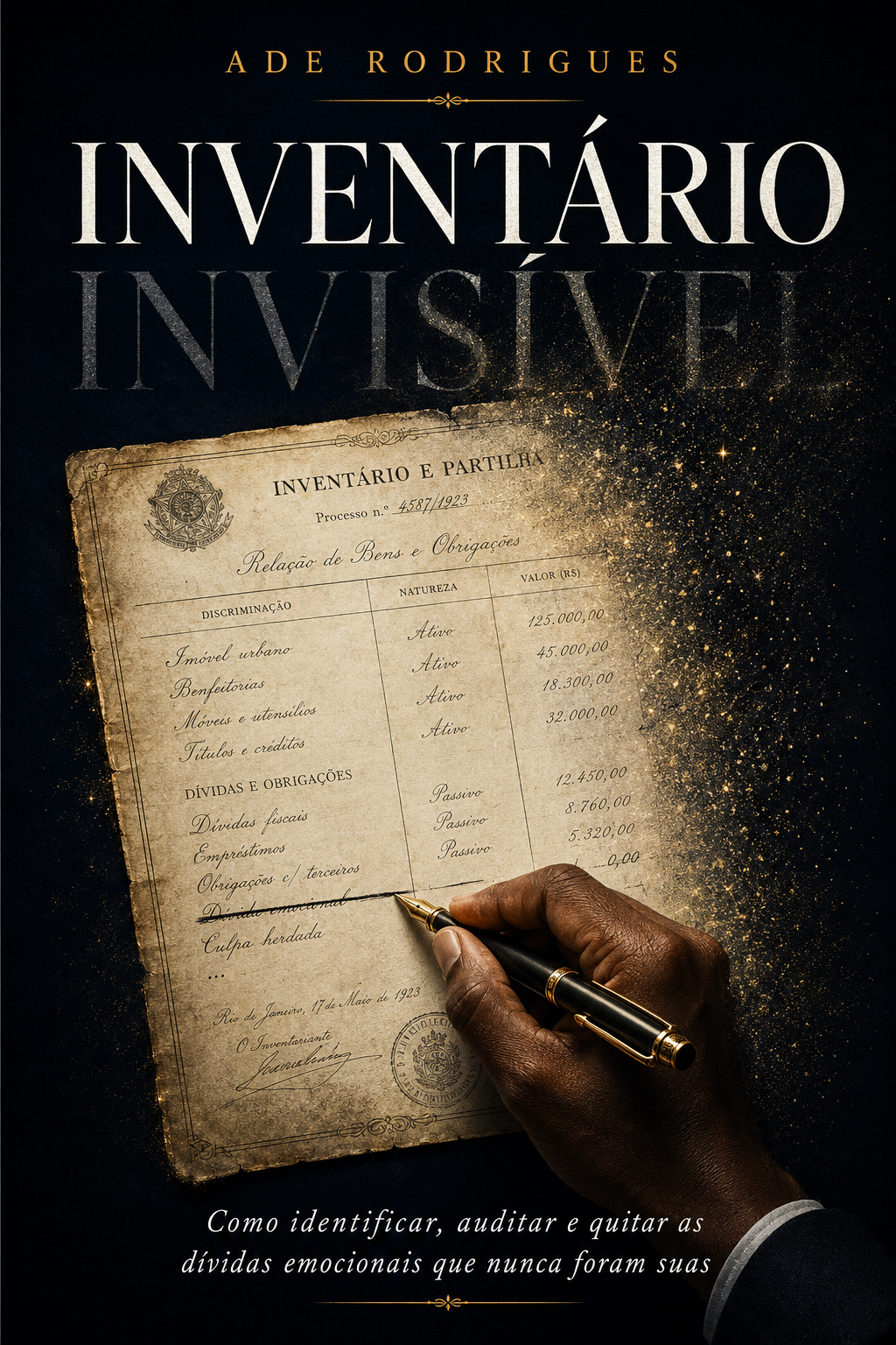INVENTÁRIO INVISÍVEL - Como identificar, auditar e quitar as dívidas emocionais que nunca foram suas